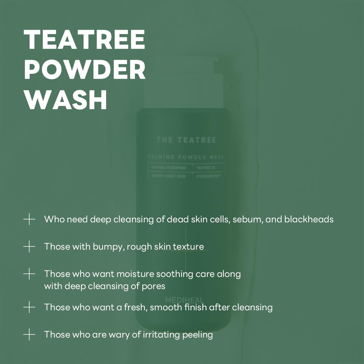 The Teatree Calming Powder Wash