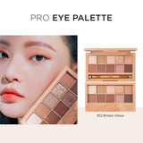 Pro Eye Palette #02 Brown Choux - Plump Shop