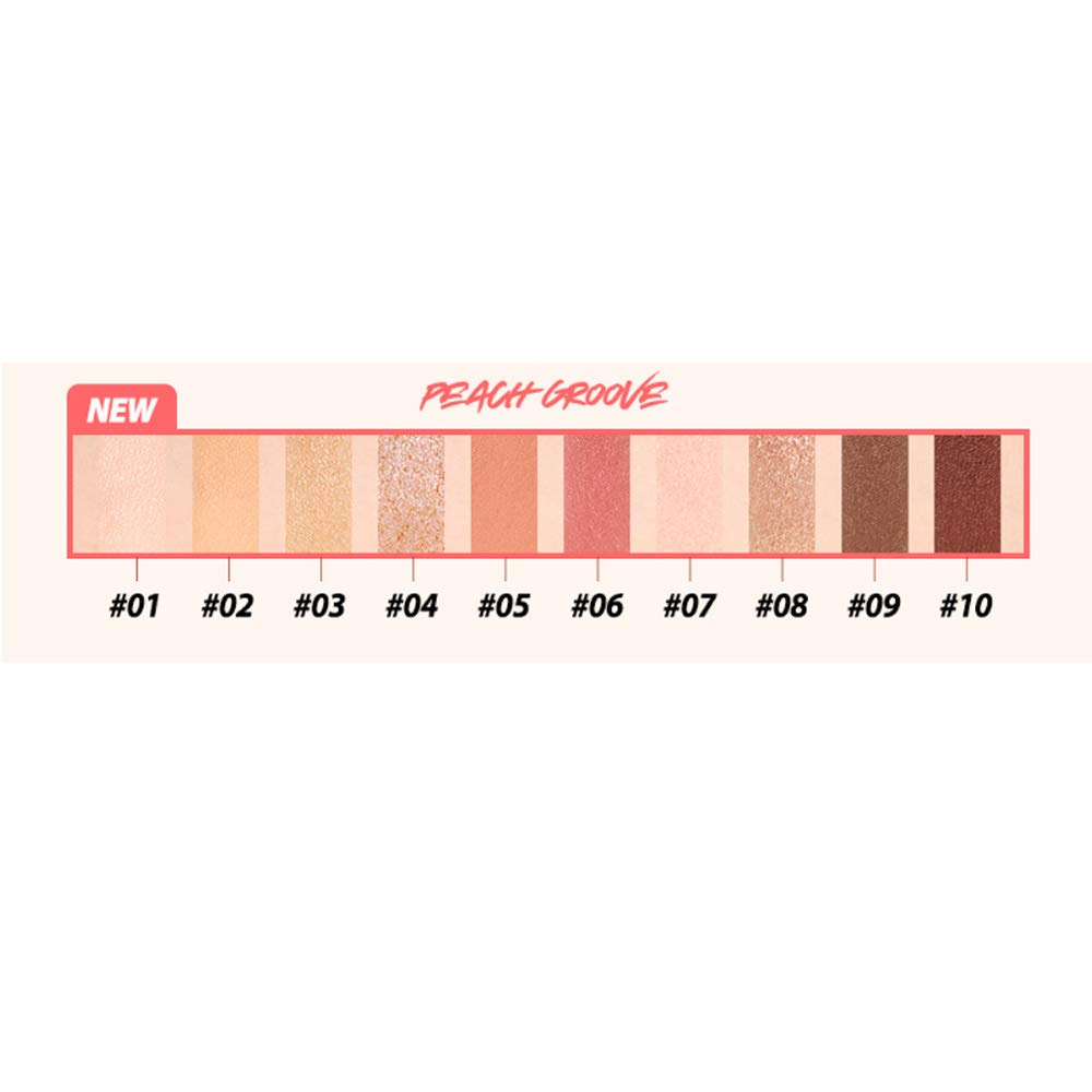 Pro Eye Palette #07 Peach Groove - Plump Shop